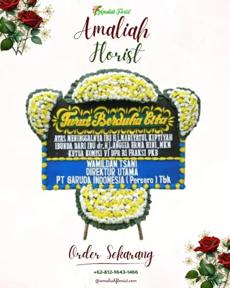 Papan Bunga Duka Karangbenda